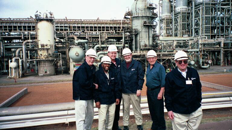 Congressional Delegation at Mossgas